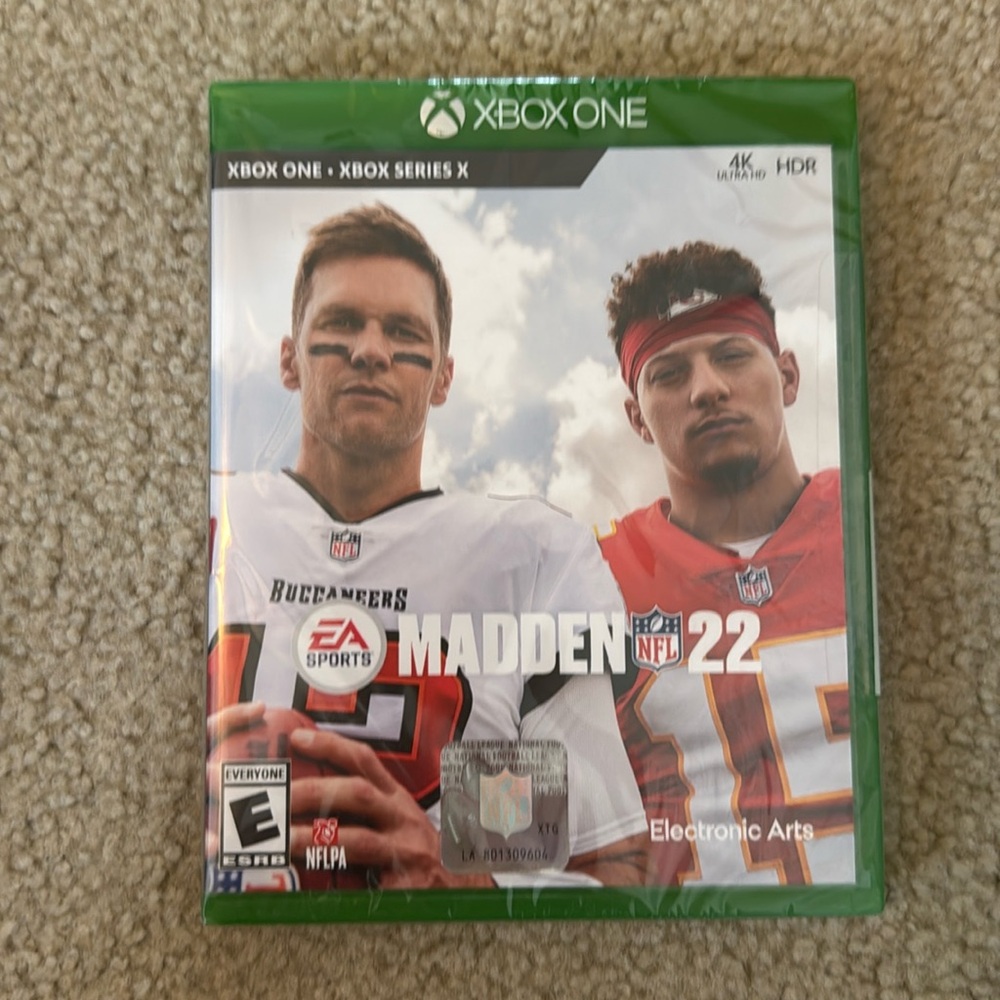 New Madden 22 XBox One and Xbox Series X Game